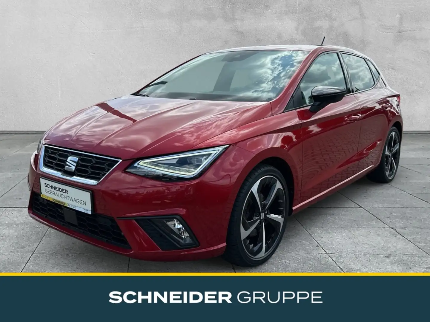 SEAT Ibiza FR 1.0 TSI KLIMA+PDC+SHZ+LED+DAB+ Rot - 1