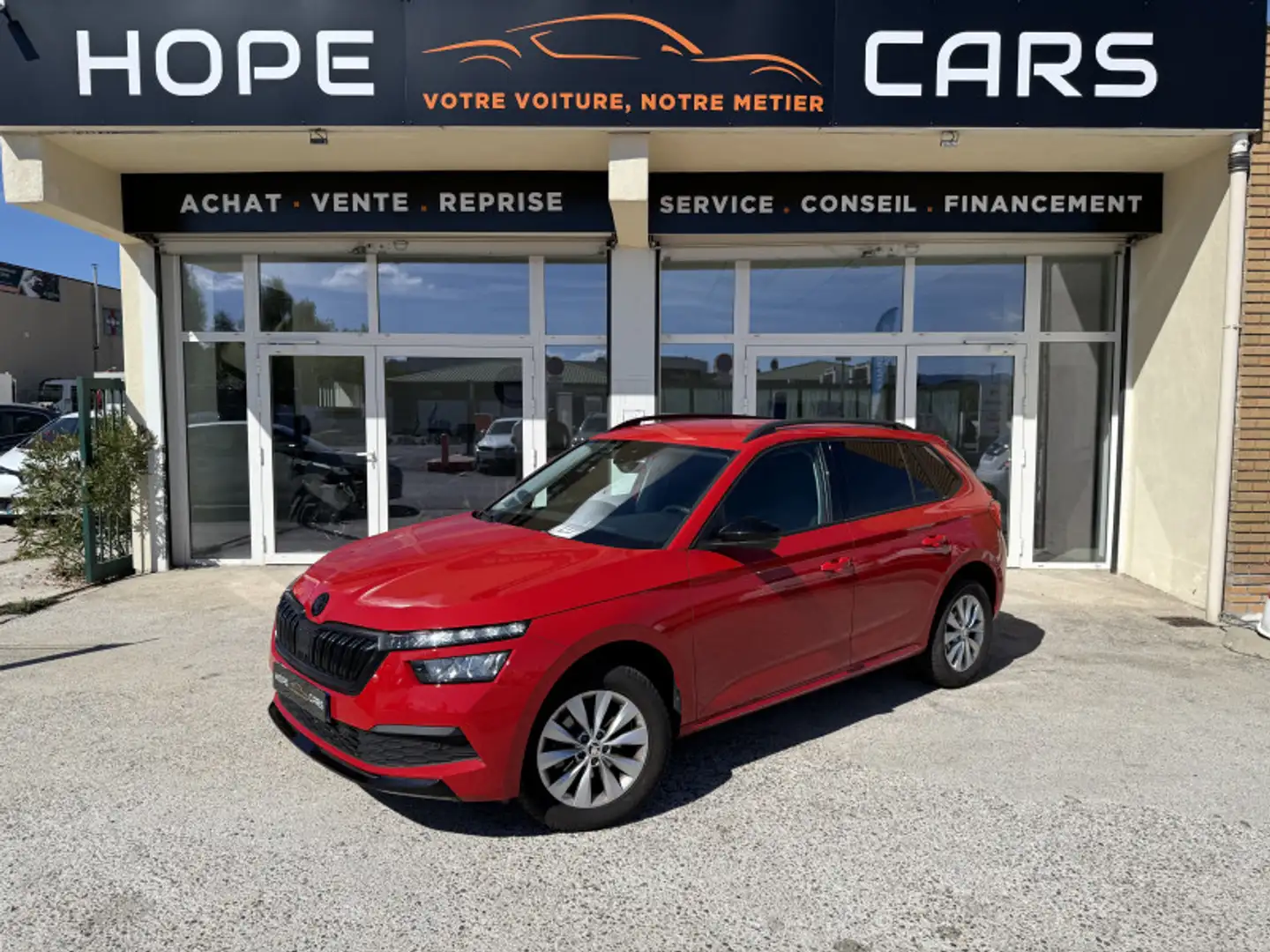Skoda Kamiq 1.0 TSI 116CH AMBITION DSG7 Rouge - 1
