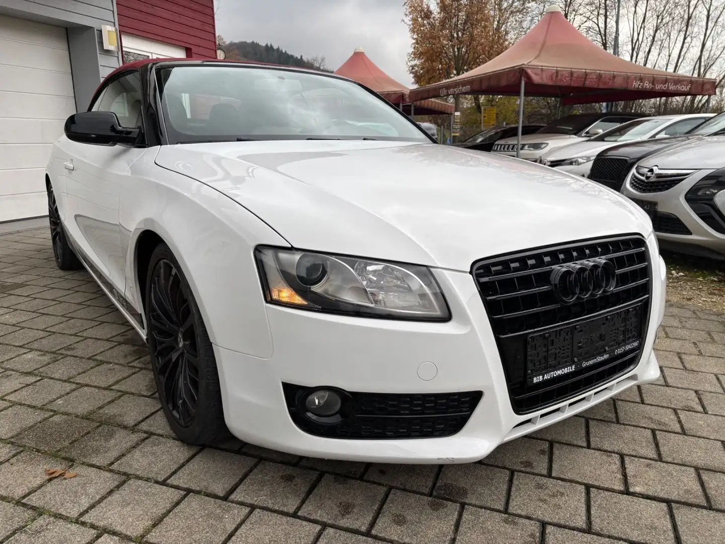 Audi A5 Cabriolet 1.8 TFSI Weiß - 1