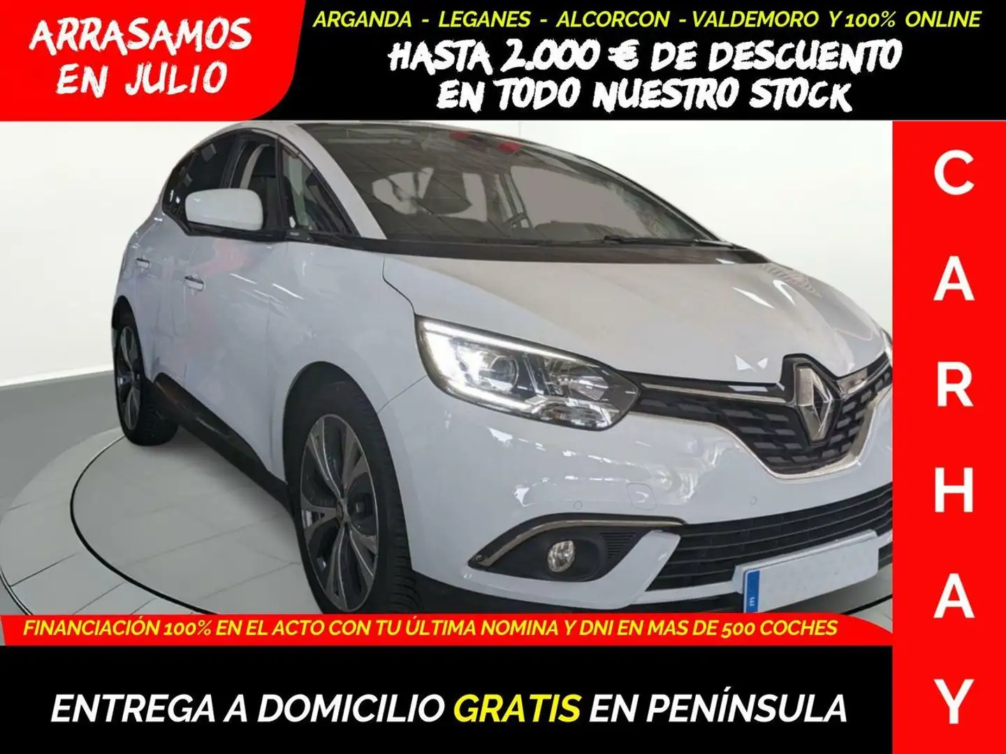 Renault Scenic 1.5 DCI ENERGY INTENS EDC AUT Blanco - 1