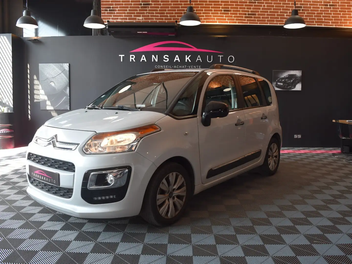 Citroen C3 Picasso Exclusive Blanc - 1