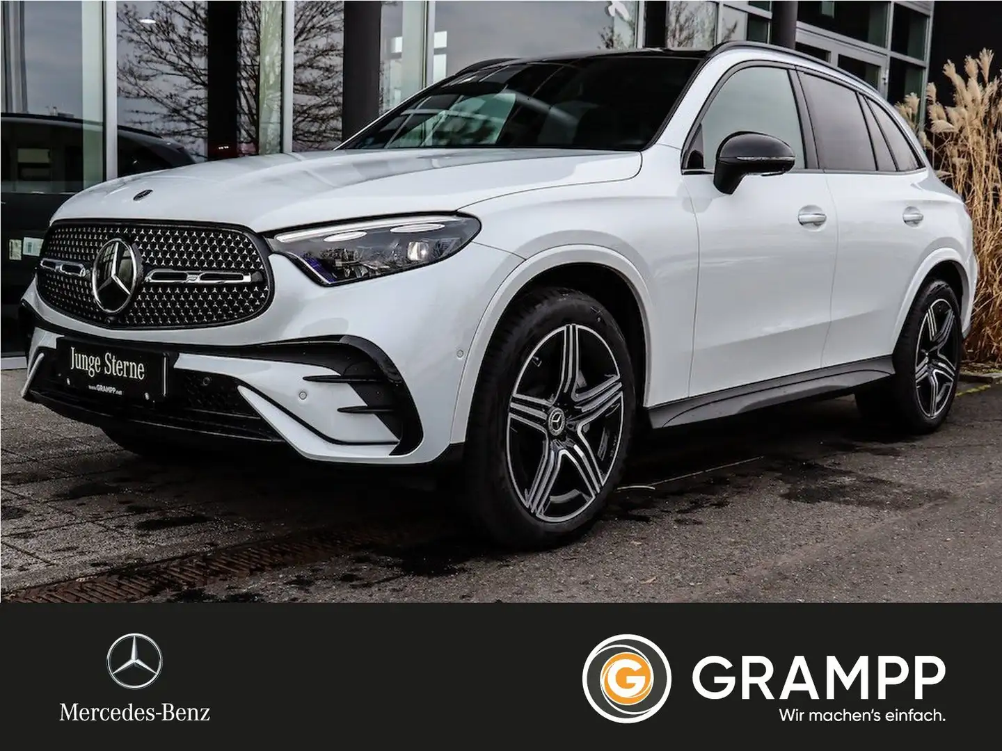 Mercedes-Benz GLC 300 4M AMG Airmatic/AHK/Memory/AHK/Distronic Weiß - 1