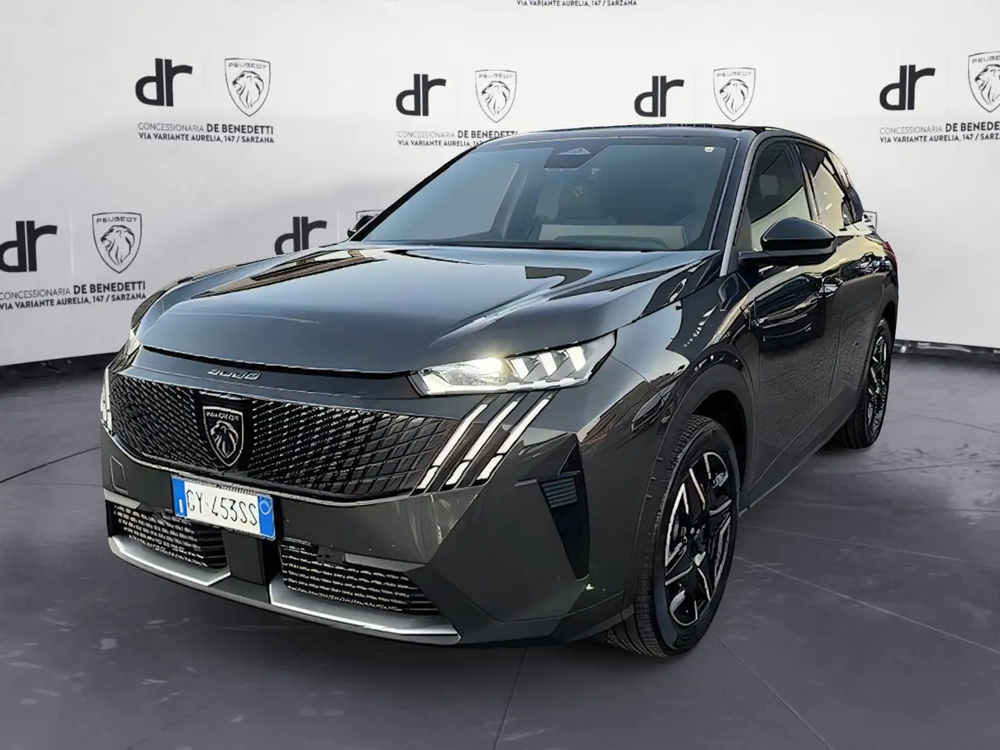 Peugeot 3008 3008 Hybrid 136 e-DCS6 GT Grigio - 1