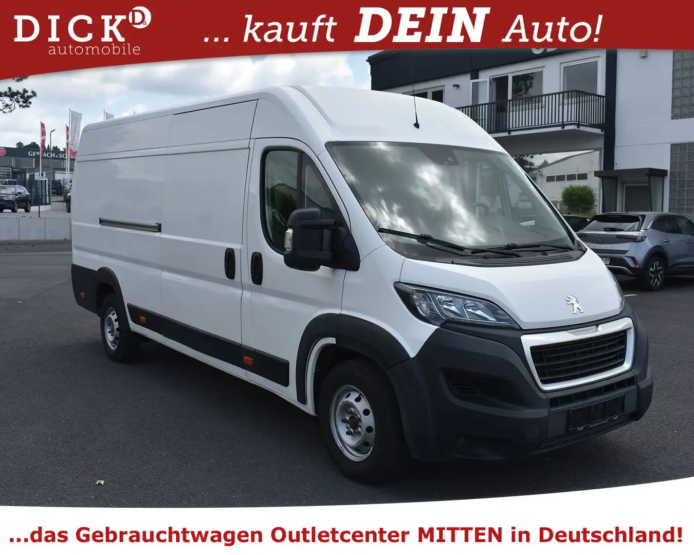 Peugeot Boxer Kasten 435 Lang+Hoch BLUETO+MFL+AHK Weiß - 1