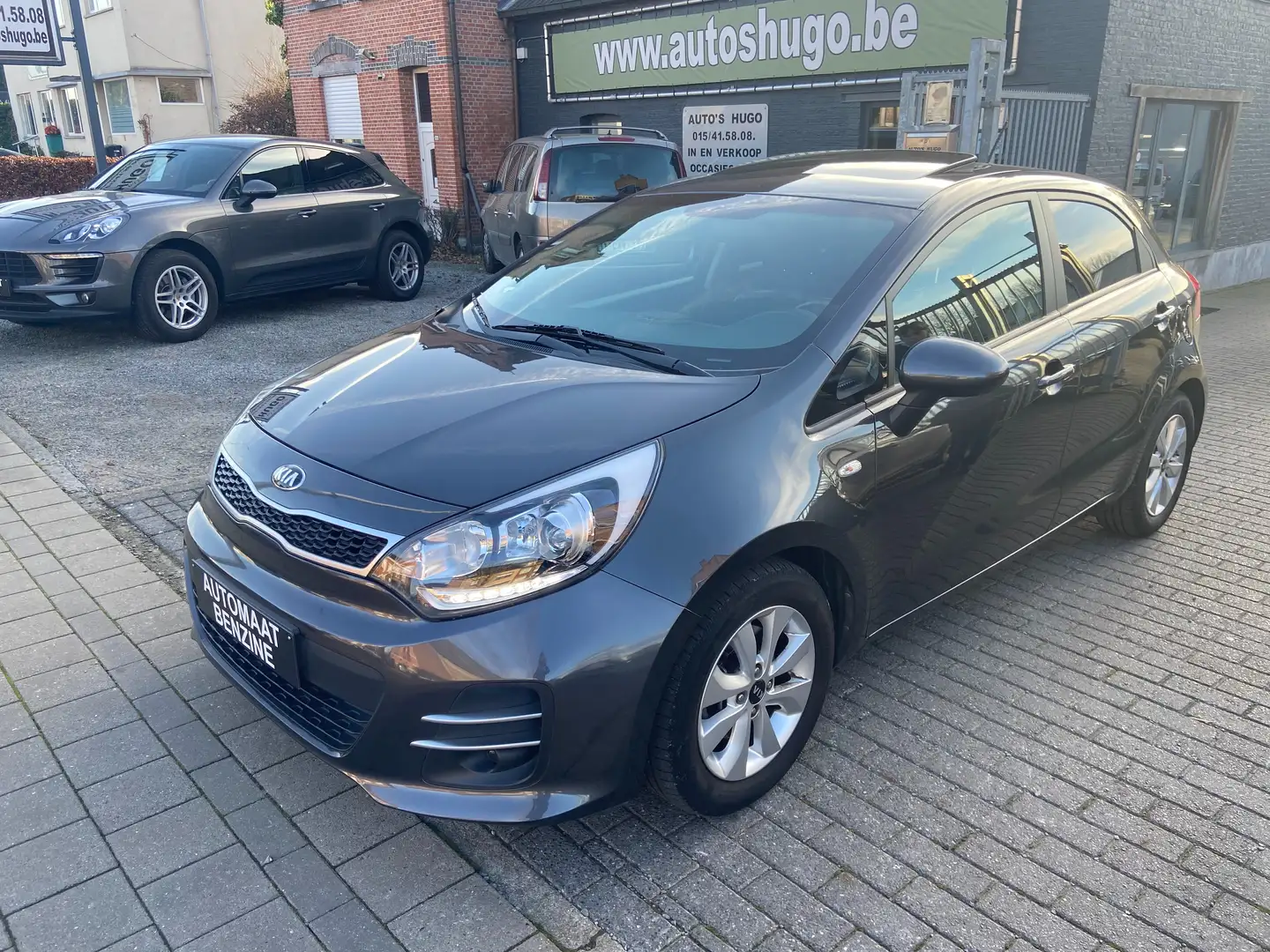 Kia Rio Rio 1.4 Automaat NAVI CRUISE ALU CAMERA 60000km! Gris - 1