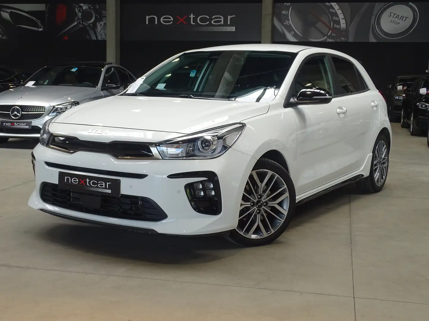 Kia Rio 1.0T GT Line *FULL LED-NAVI-CAMERA-LANE ASSIST* Blanc - 1