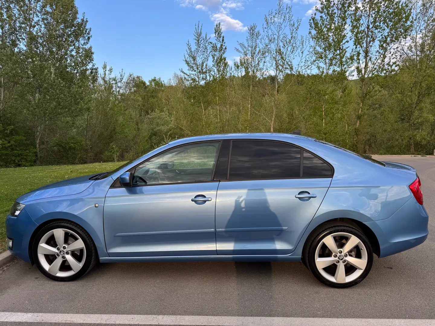 Skoda Rapid/Spaceback Rapid 1,4 Elegance TSI Green tec DSG Elegance Blau - 2