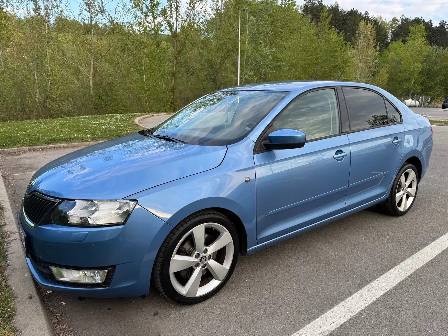 Skoda Rapid/Spaceback Rapid 1,4 Elegance TSI Green tec DSG Elegance Blau - 1