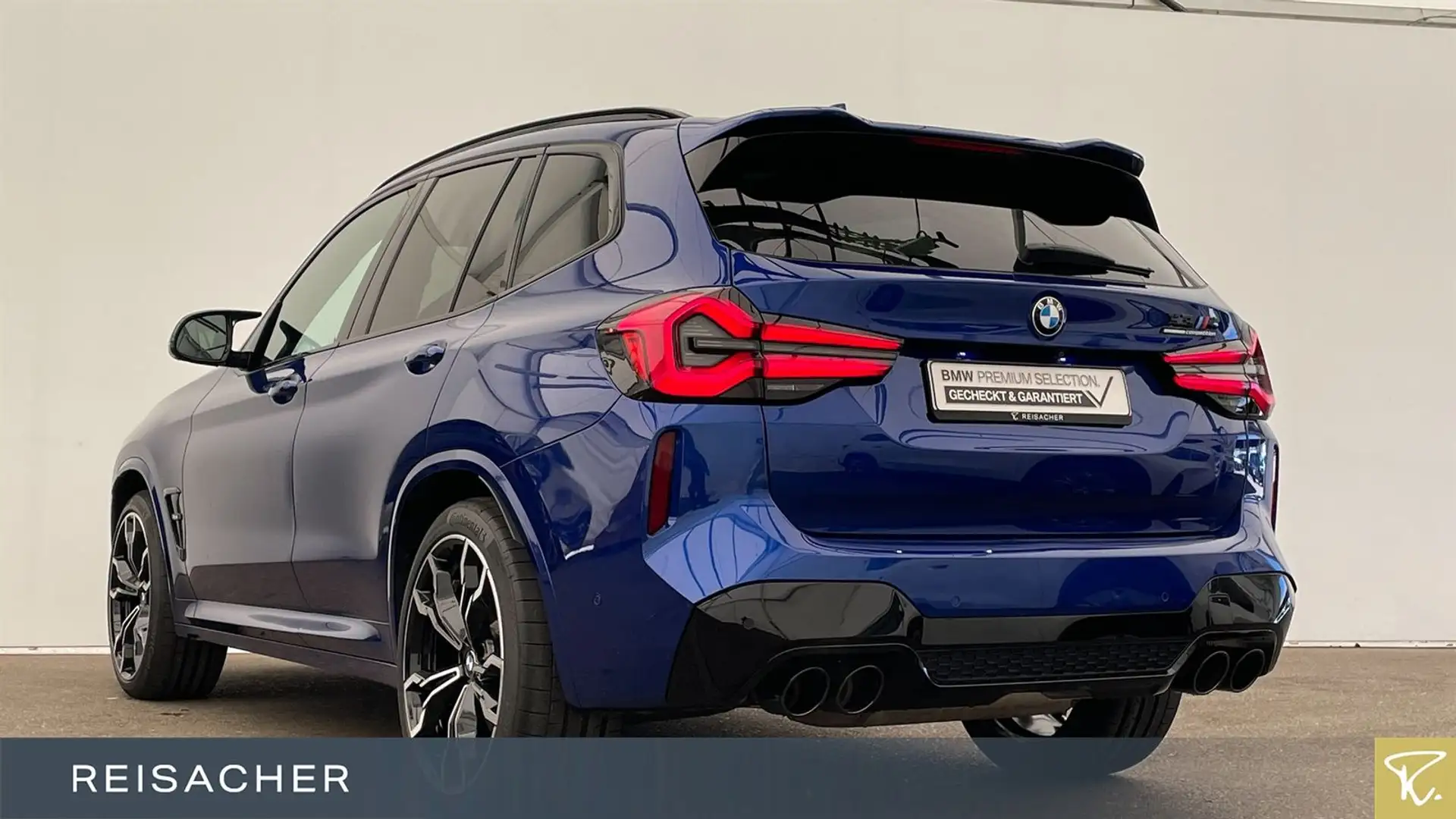 BMW X3 M Competition A Pano AdaptLED RFK HuD H&K 21" Blau - 2