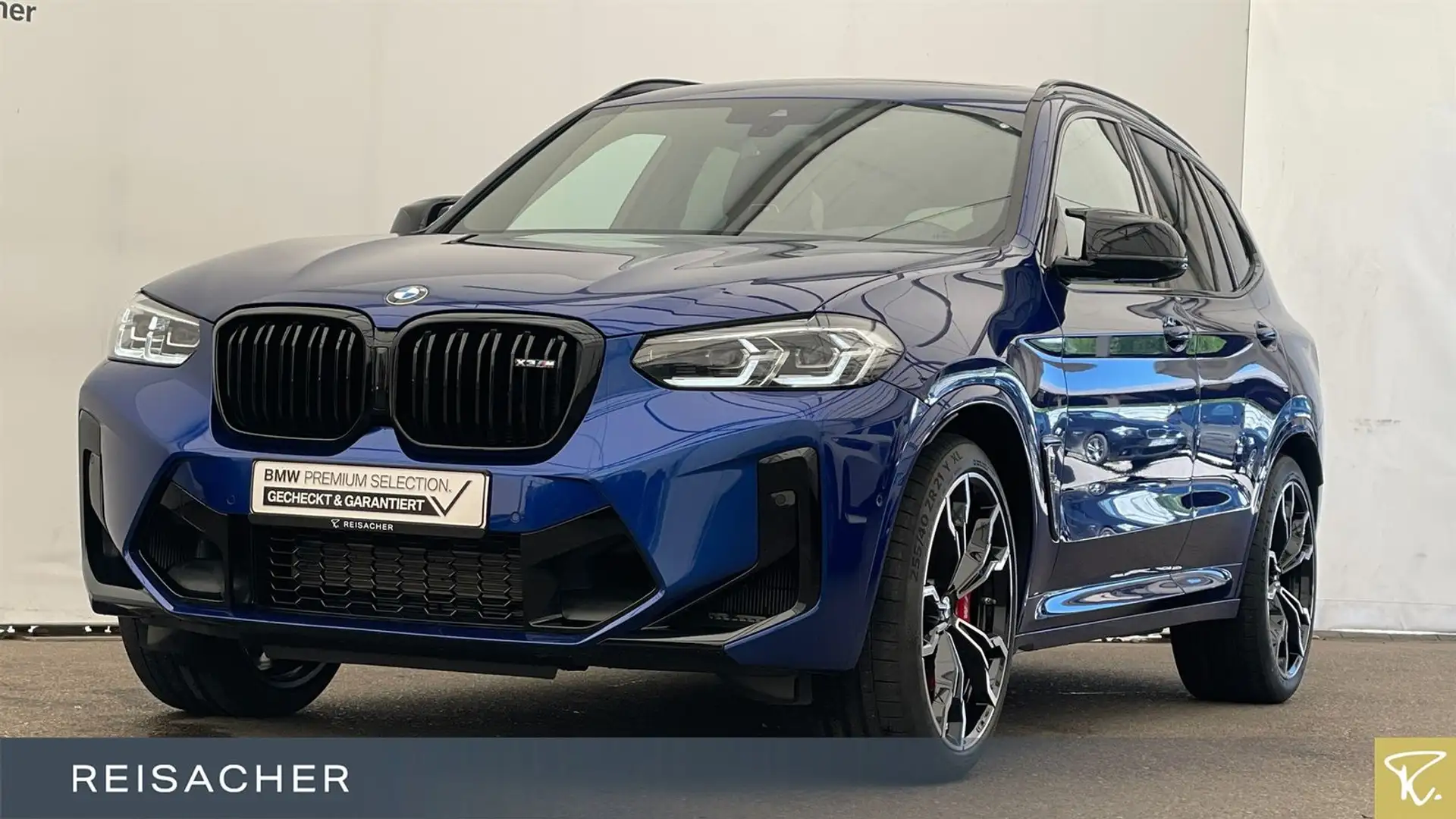 BMW X3 M Competition A Pano AdaptLED RFK HuD H&K 21" Blau - 1