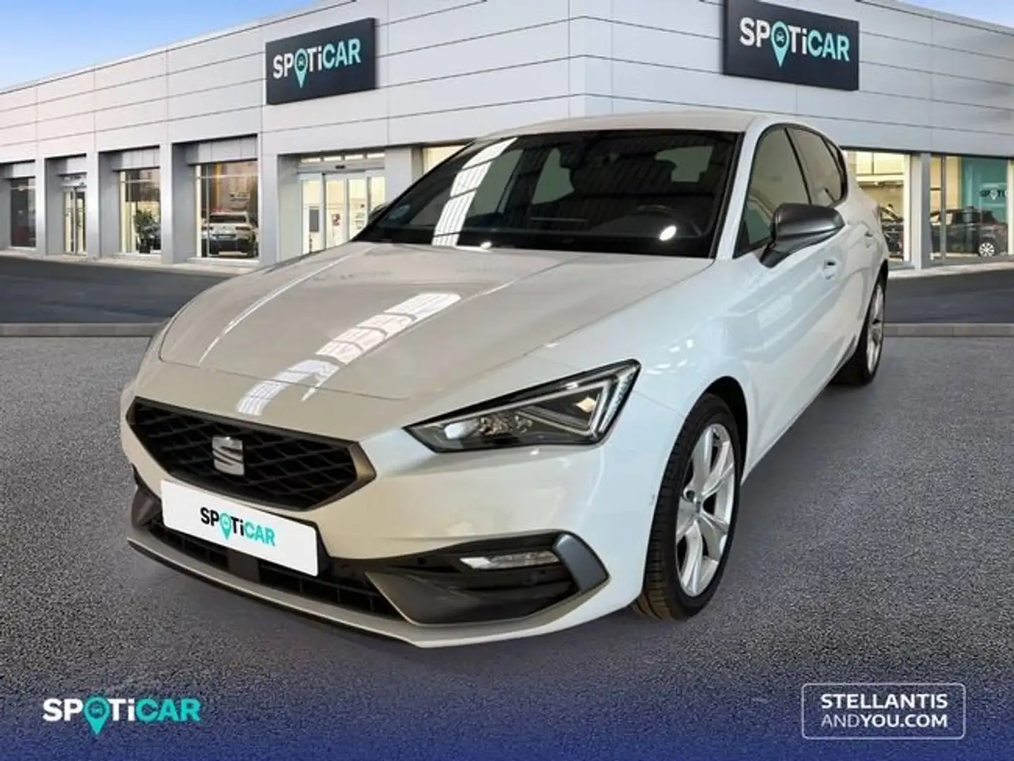 SEAT Leon 1.5 TSI 85kW S&S FR 25 Aniversario Blanco - 1