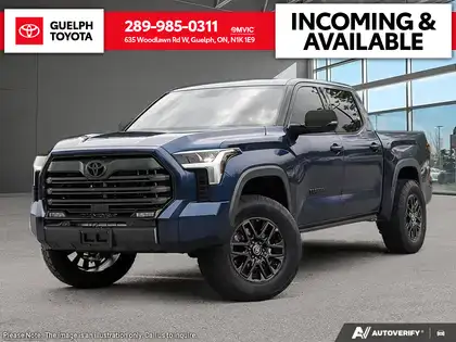 Blue 2026 Toyota Tundra Pickup Truck Automatic
