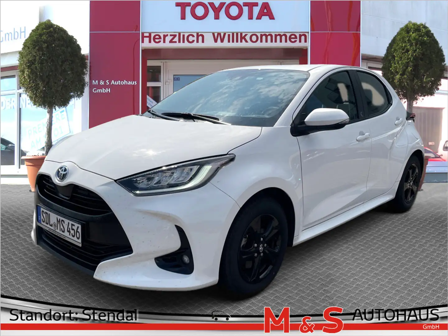 Toyota Yaris 1.5 Hybrid Team Deutschland USB SHZ LED Bílá - 1