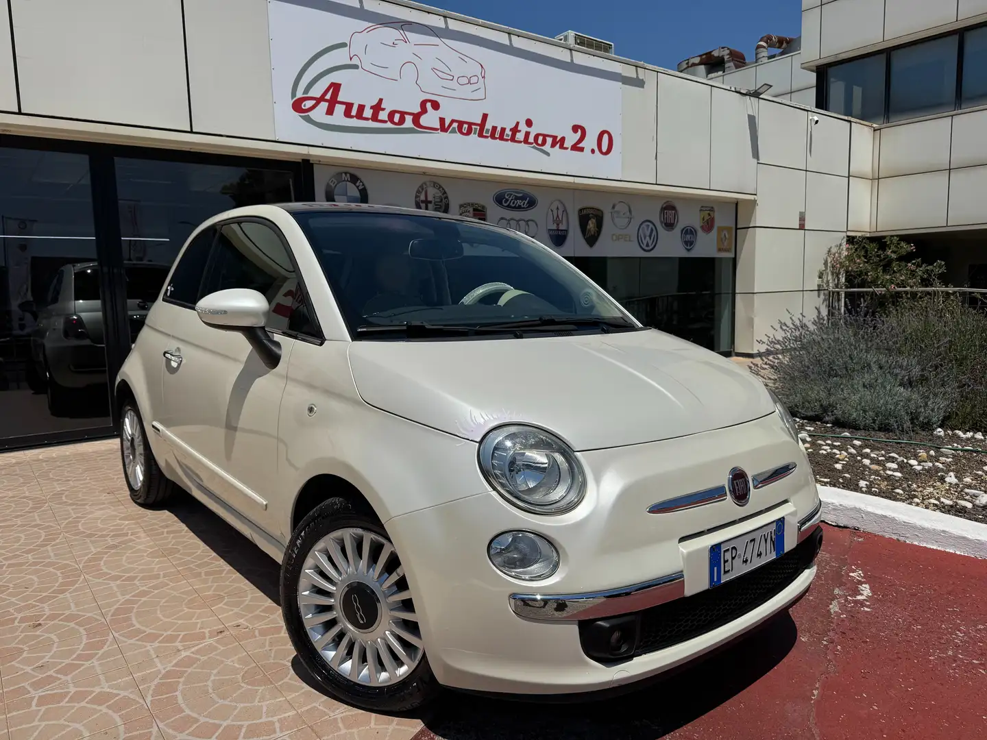 Fiat 500 500 III 1.3 mjt 16v Lounge 95cv Bianco - 1