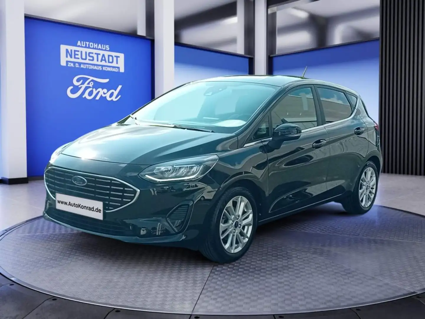 Ford Fiesta 1.0 EcoBoost Hybrid S&S TITANIUM *WinterPk* Schwarz - 1