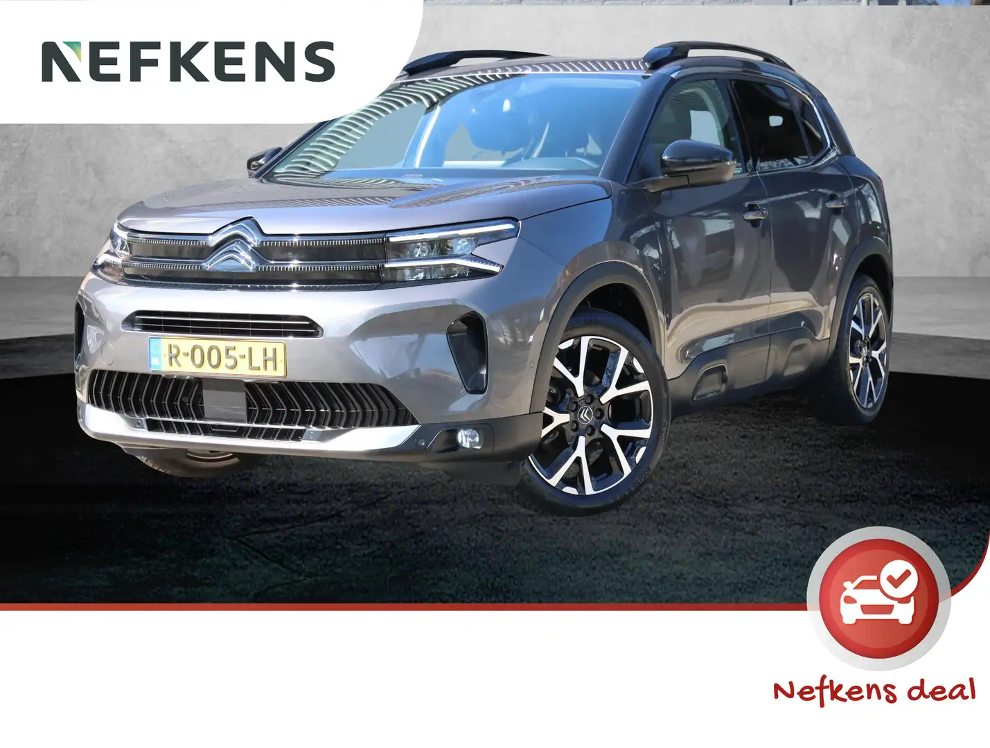 Citroen C5 Aircross 1.2 130PK Shine | Panoramadak | Lederen Bekleding Grijs - 1
