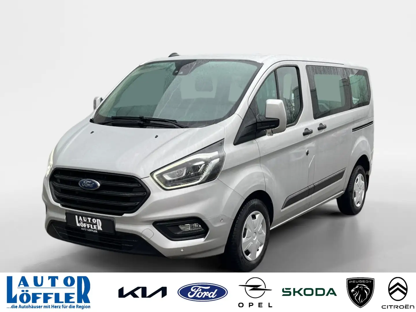 Ford Transit Custom Kombi 320 L1 Trend PDC* RFK* NAV* Klima Xenon Silber - 1