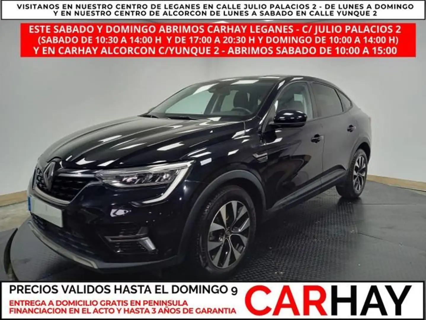 Renault Arkana BUSINESS 1.3 TCE 140CV BVA7 E6D Negro - 1