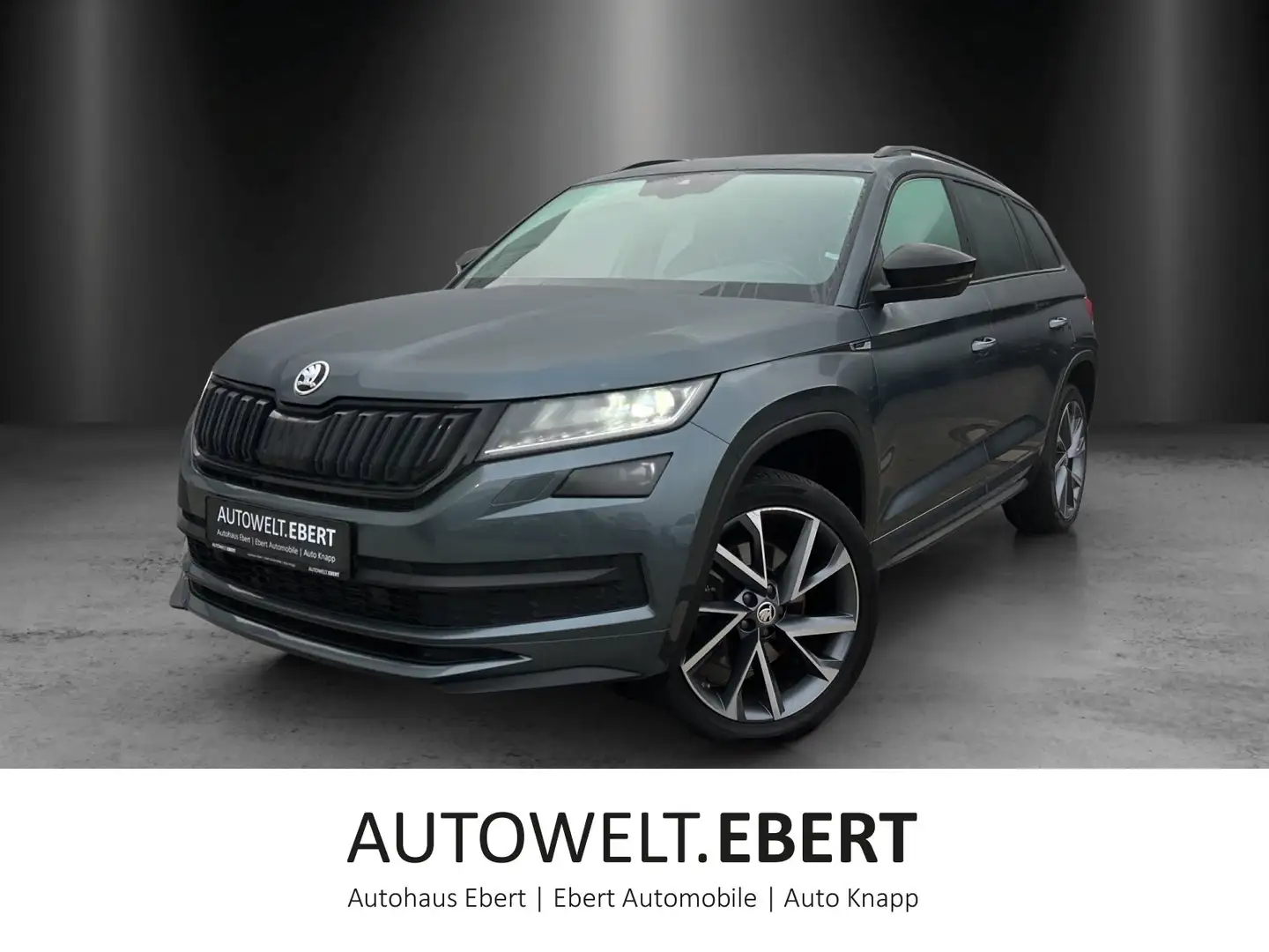 Skoda Kodiaq 2.0 TDI Sportline 4x4/PANO/AHK/360°/7-Si/ Grau - 1