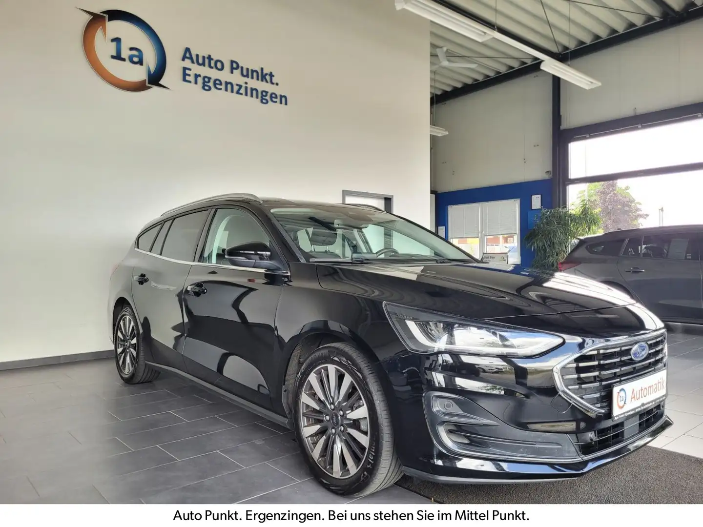 Ford Focus EcoBoost mHEV Autom. Titanium m. ACC/Kamer Schwarz - 1