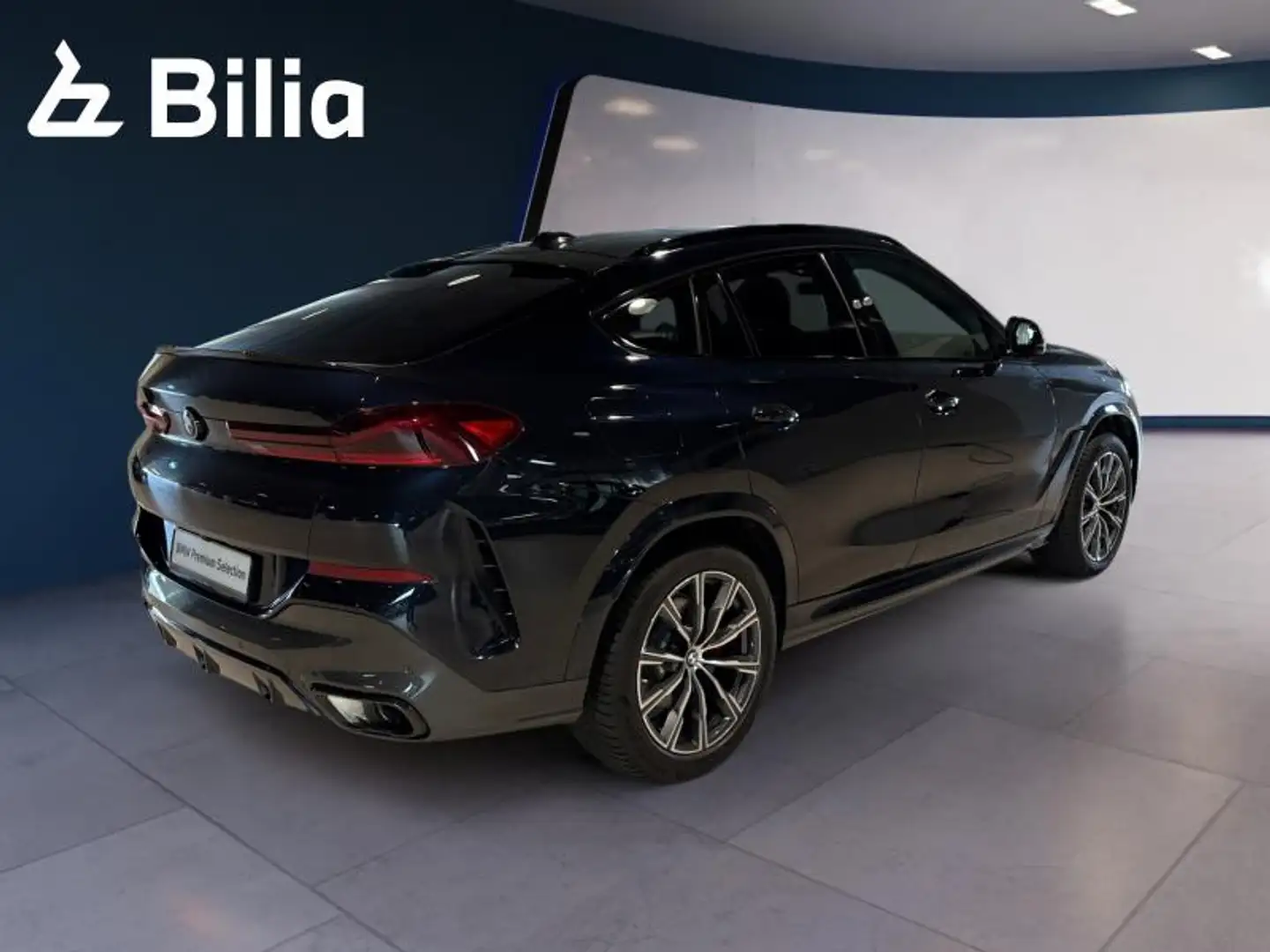 BMW X6 x6 30d m-sport Bleu - 2