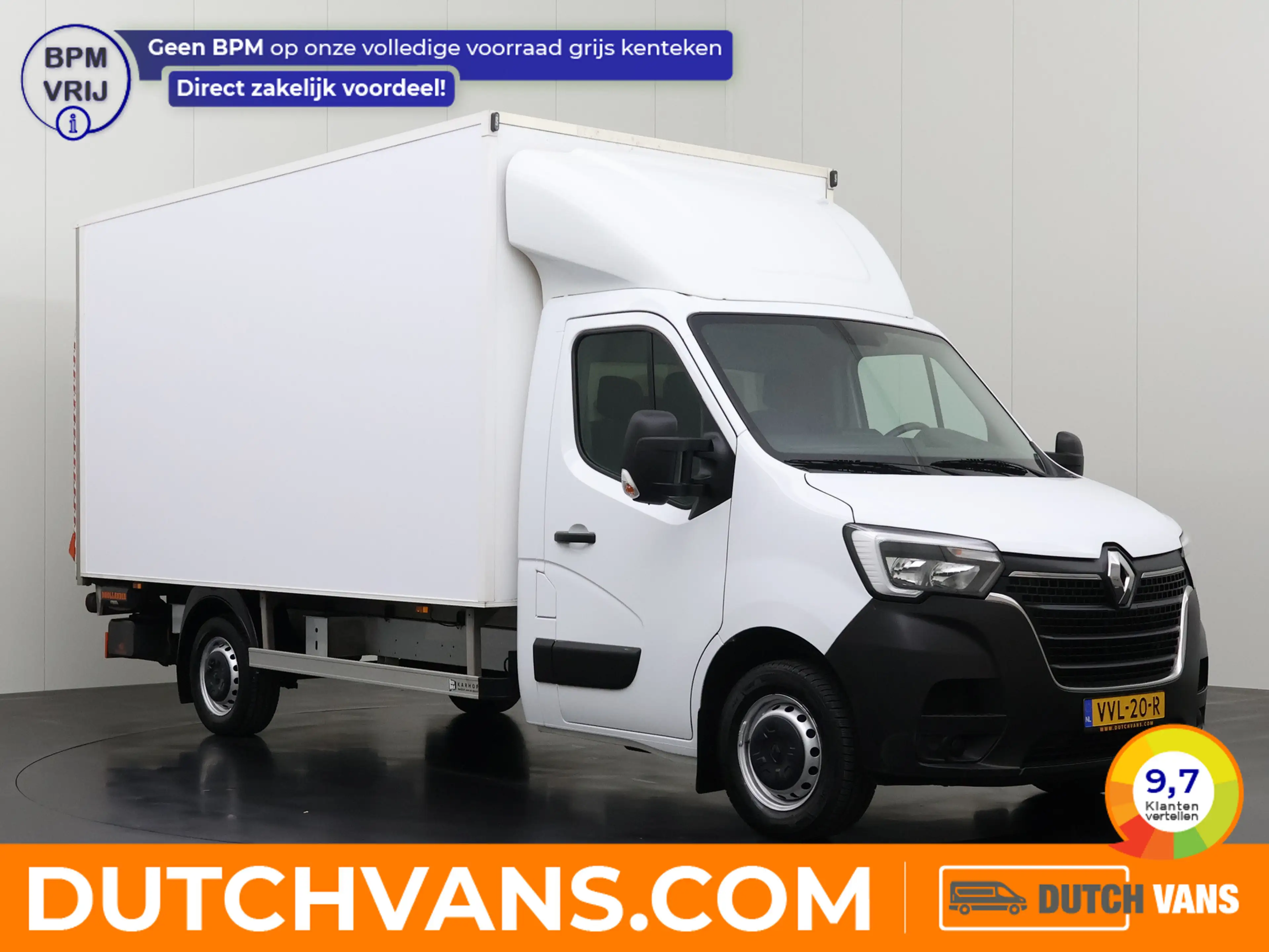 Renault Master 2.3DCi 145PK Bakwagen+Laadklep 1159Kg Laden | Daks