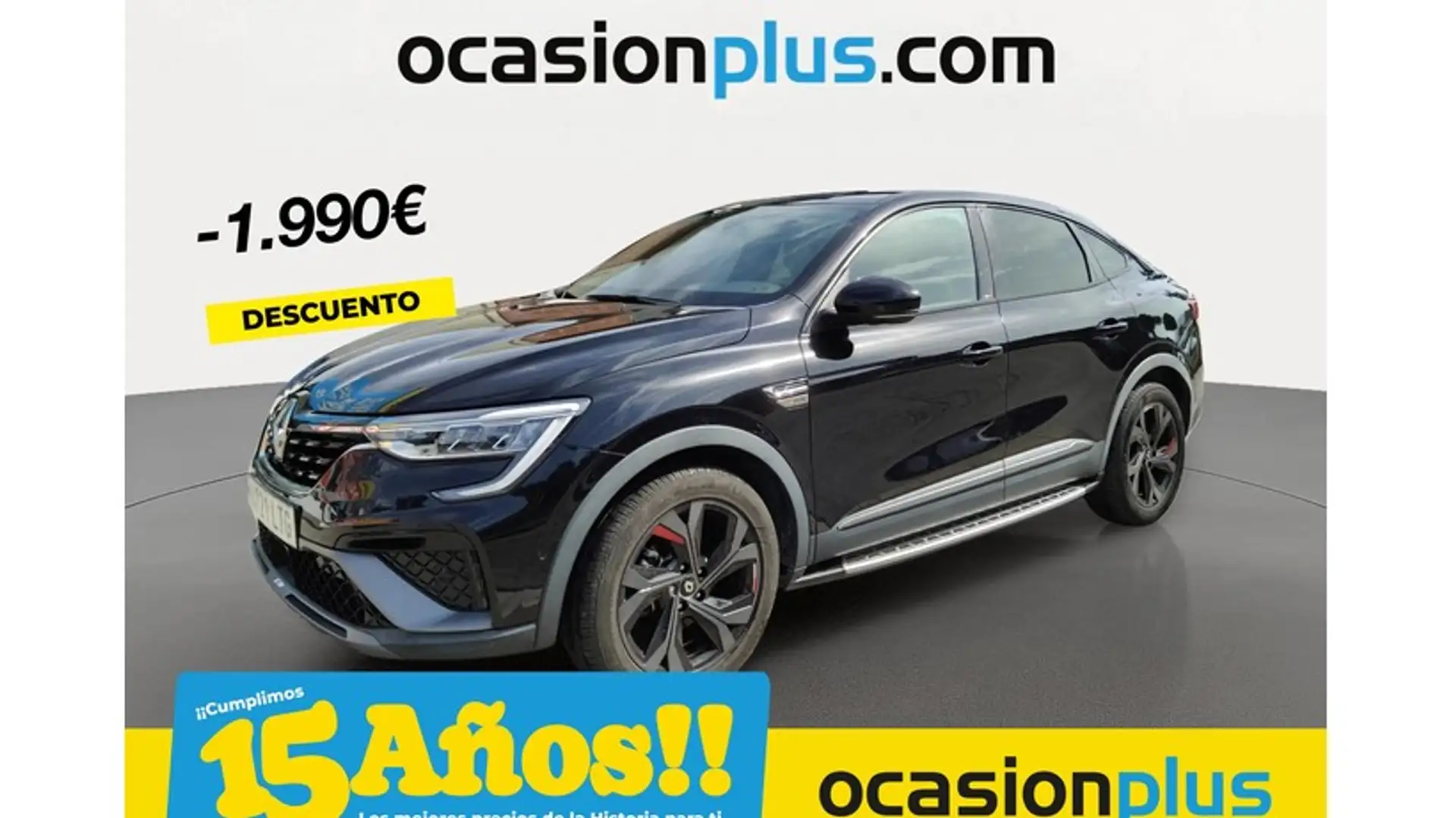 Renault Arkana 1.6 E-Tech R.S.Line 105kW Noir - 1