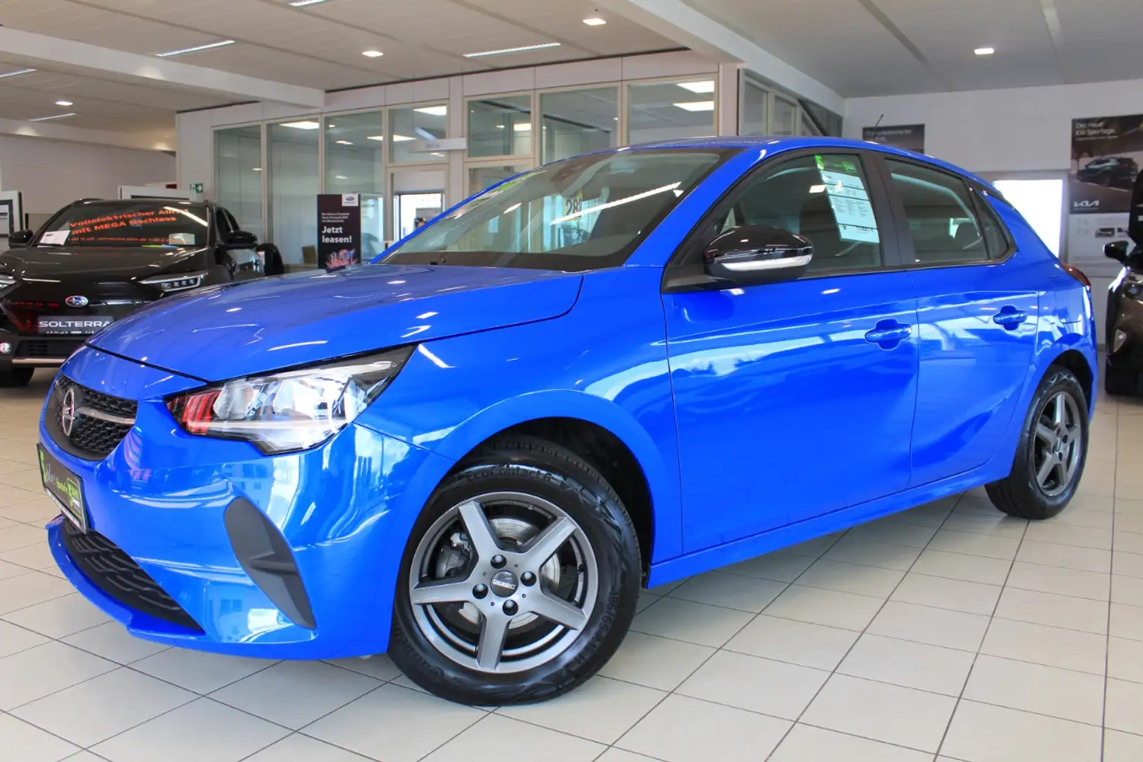 Opel Corsa F 1.2 EDITION NAVI*Klima*Parksensor hinten Blauw - 2