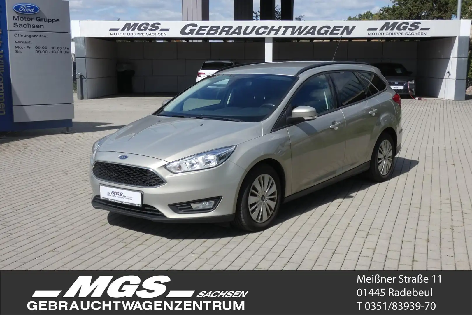Ford Focus 1.0 'Business' #NAVI #TEMP #SITZHZG #PDC Grijs - 1