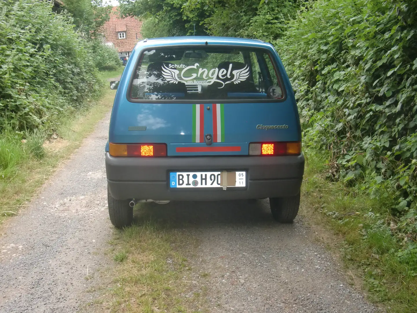 Fiat Cinquecento Cinquecento 0.9 i.e. Blau - 2