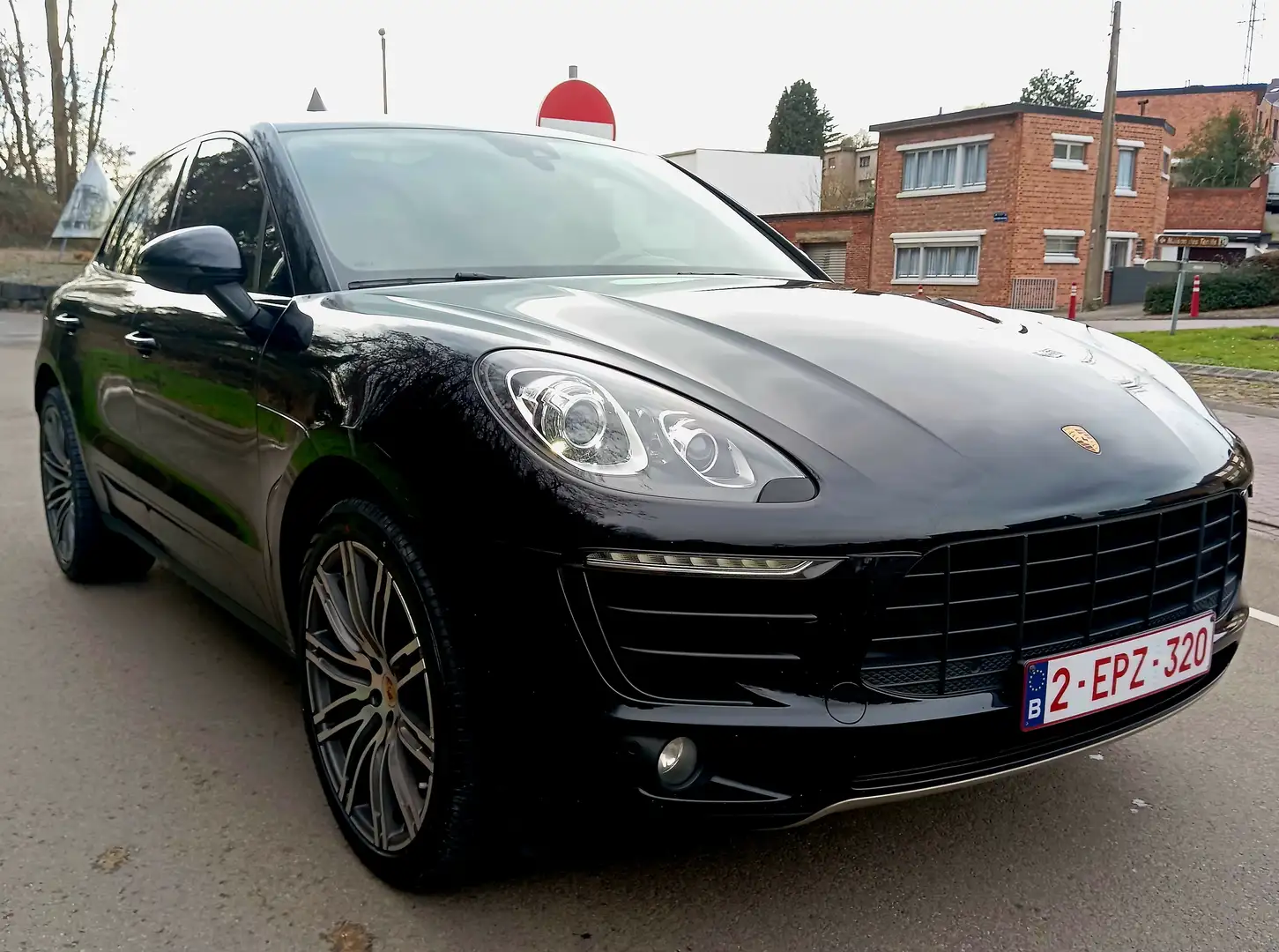 Porsche Macan Macan S 3.0 V6 Bi-Turbo PDK Zwart - 1