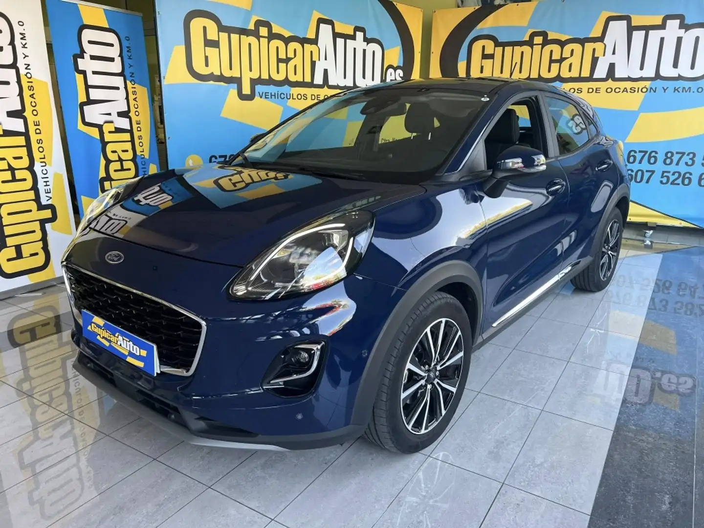 Ford Puma 1.0 EcoBoost MHEV Titanium 125 Azul - 1