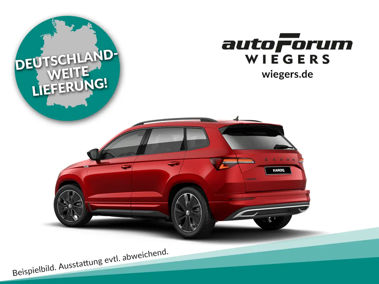Skoda Karoq Sportline 1.5 TSI 110 kW (150 PS) DSG Grau - 2