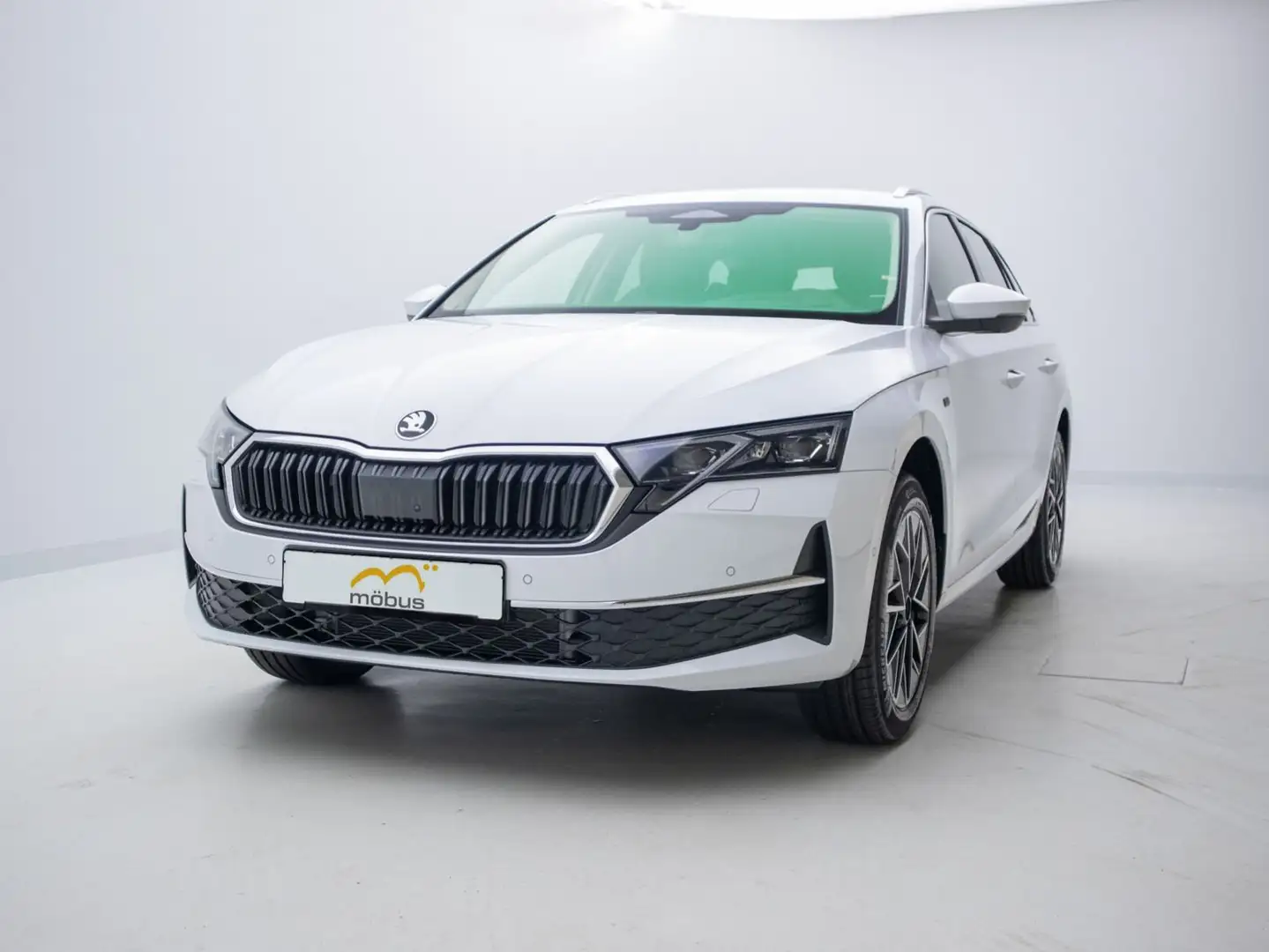 Skoda Octavia C. Tour 2,0 TDI 110 kW DSG*LANE*SIDE*ANK Blanc - 1