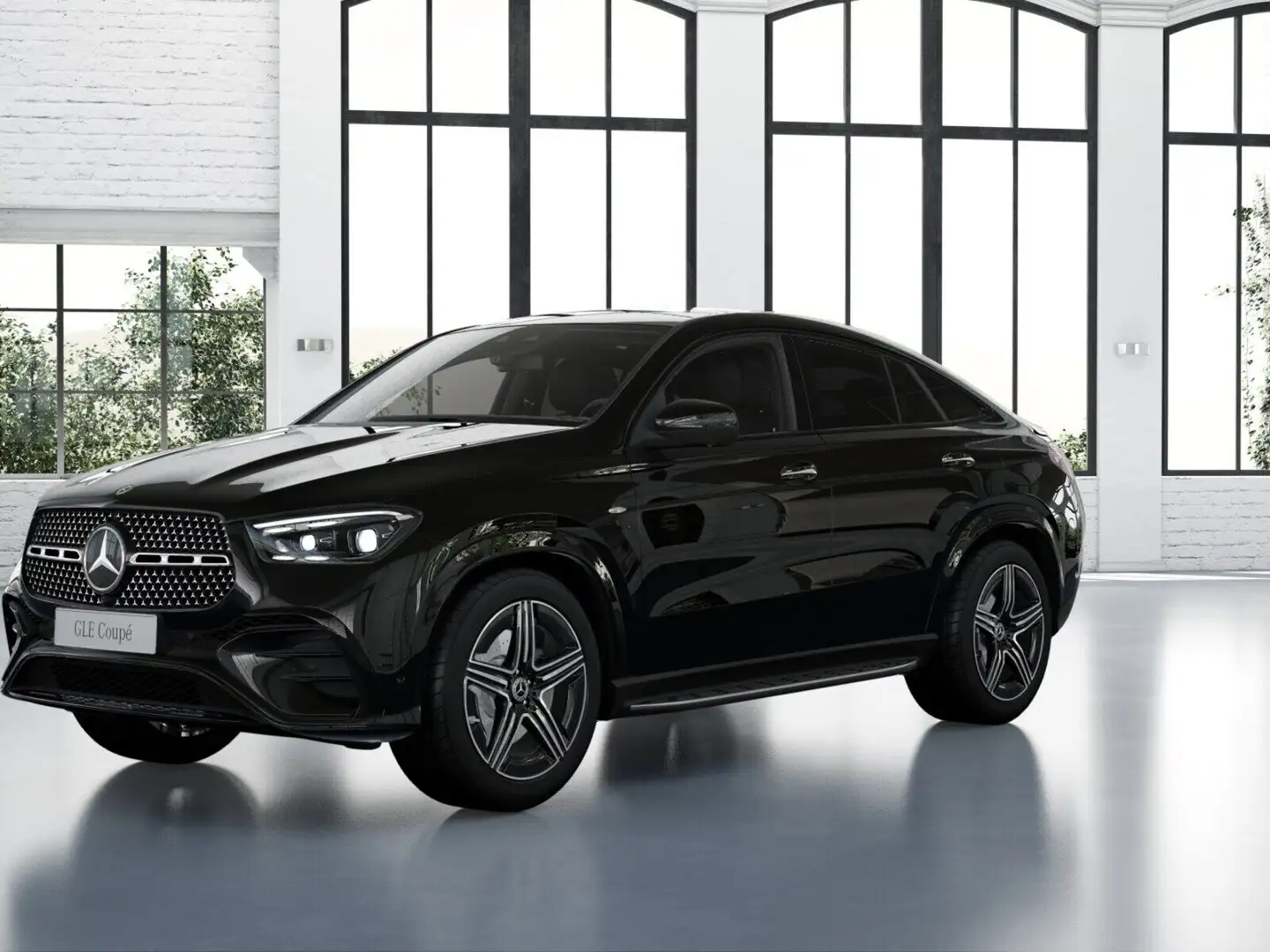 Mercedes-Benz GLE 350 de 4MATIC Coupé Österreich-Edition Navi Schwarz - 2