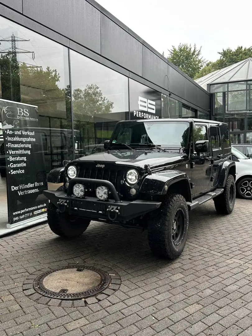 Jeep Wrangler 2.8l CRD Unlimited Sahara|SONDERMODELL| Schwarz - 1