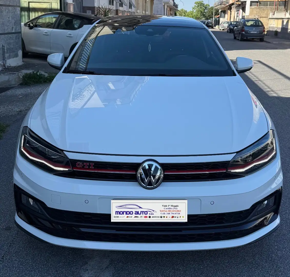 Volkswagen Polo GTI 2.0 TFSI  240 CV  DSG 5 PORTE Weiß - 2