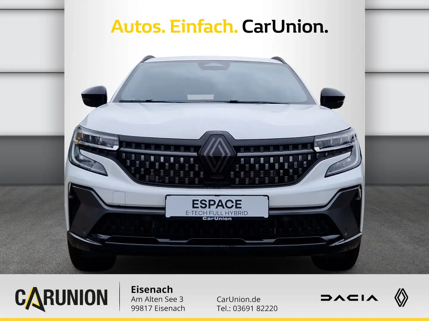Renault Espace 6 Esprit Alpine Full Hybrid 200 7-Sitzer Blanc - 2