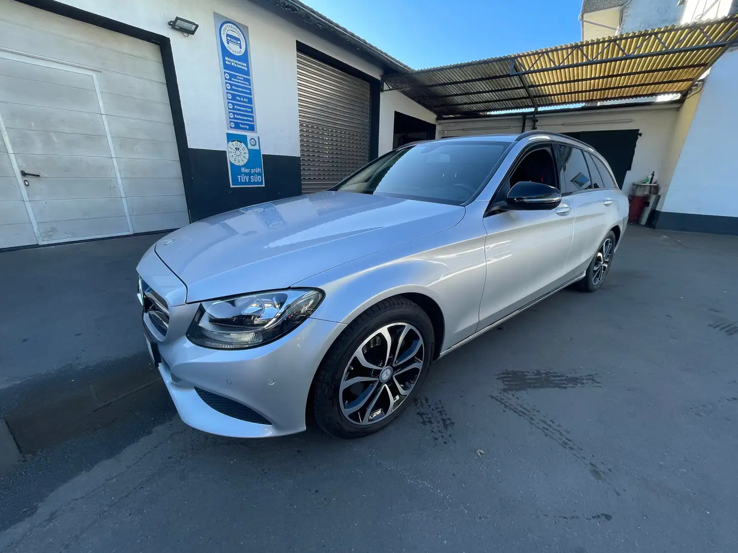 Mercedes-Benz C 200 C 200 T AVANTGARDE D G-Tronic Plus Silber - 1