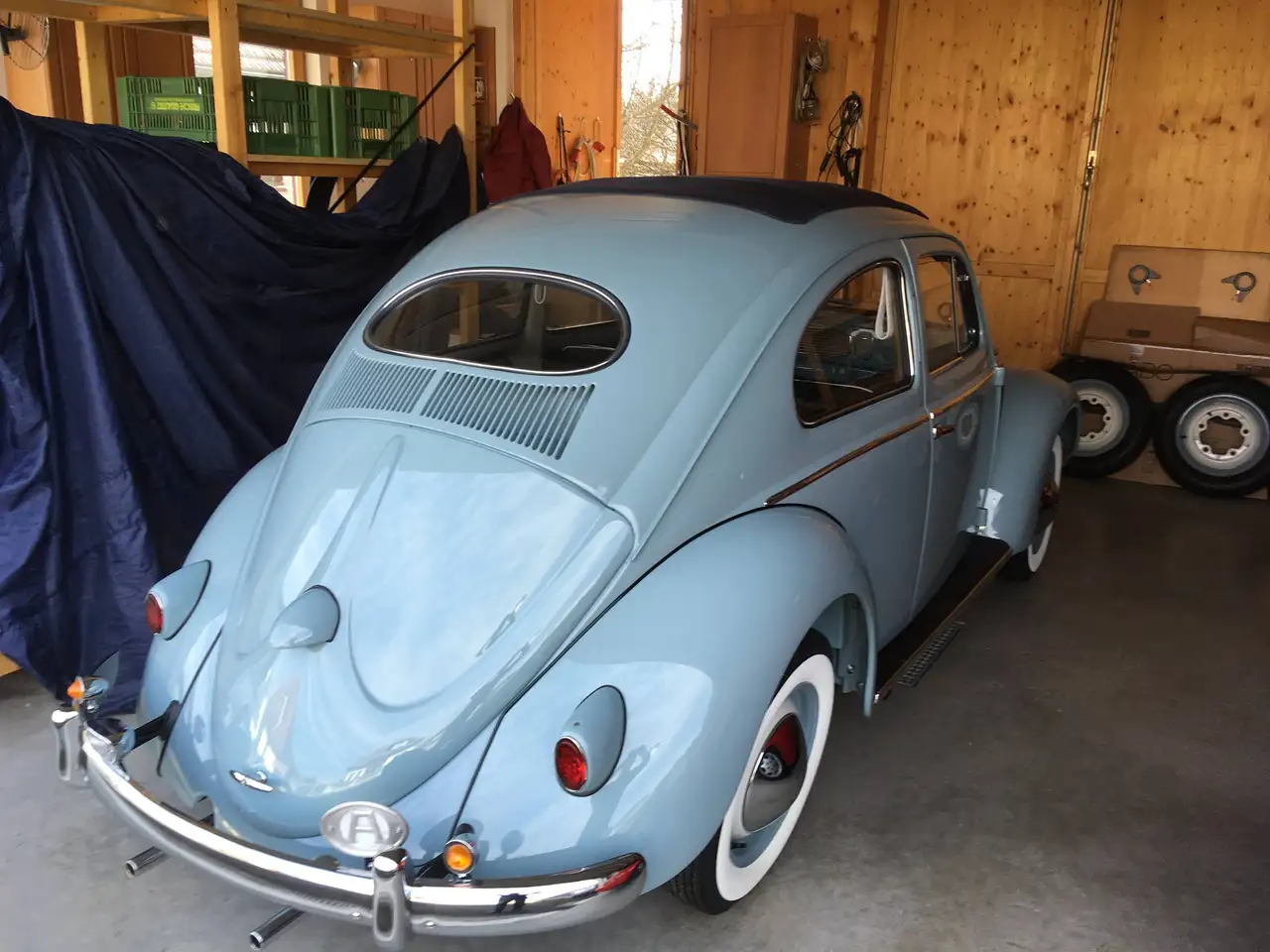 Volkswagen Käfer Typ 11 Luxus mit Faltschiebedach, foto 3
