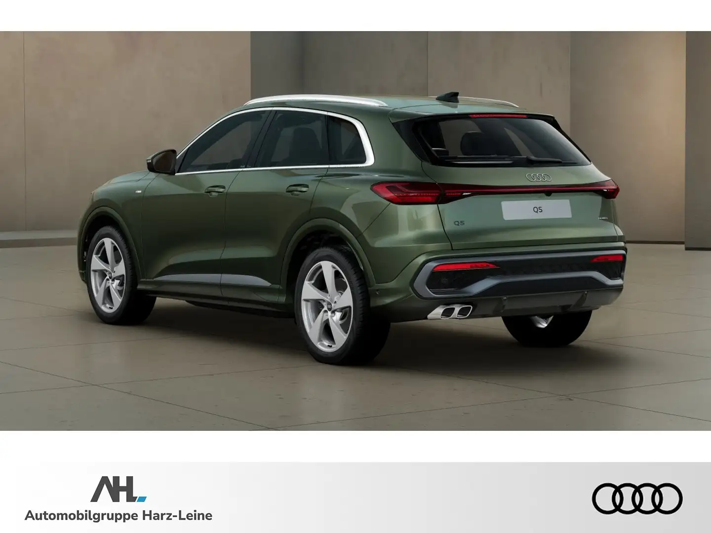 Audi Q5 TDI quattro 150 kW Luftfederung B&O HuD Grün - 2