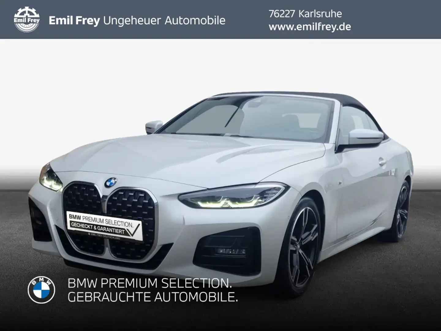 BMW 420 i Cabrio M Sport *AHK* Weiß - 1