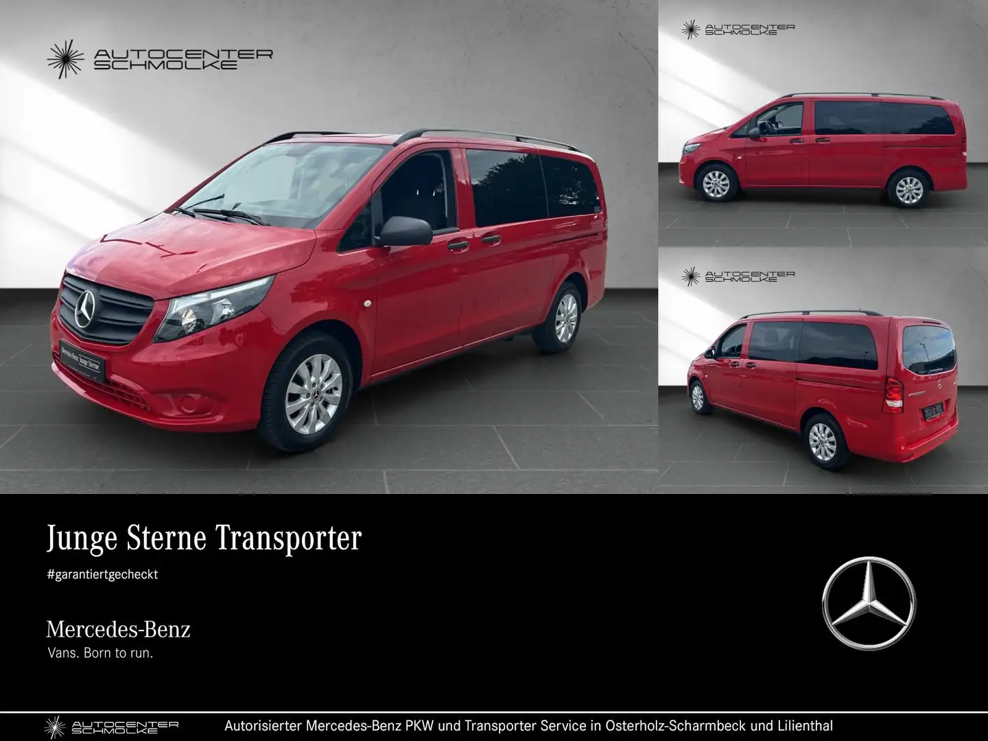 Mercedes-Benz Vito Vito 114 CDI Tourer PRO LANG*RFK*AHK*SHZ*TEMPOM. Rot - 1