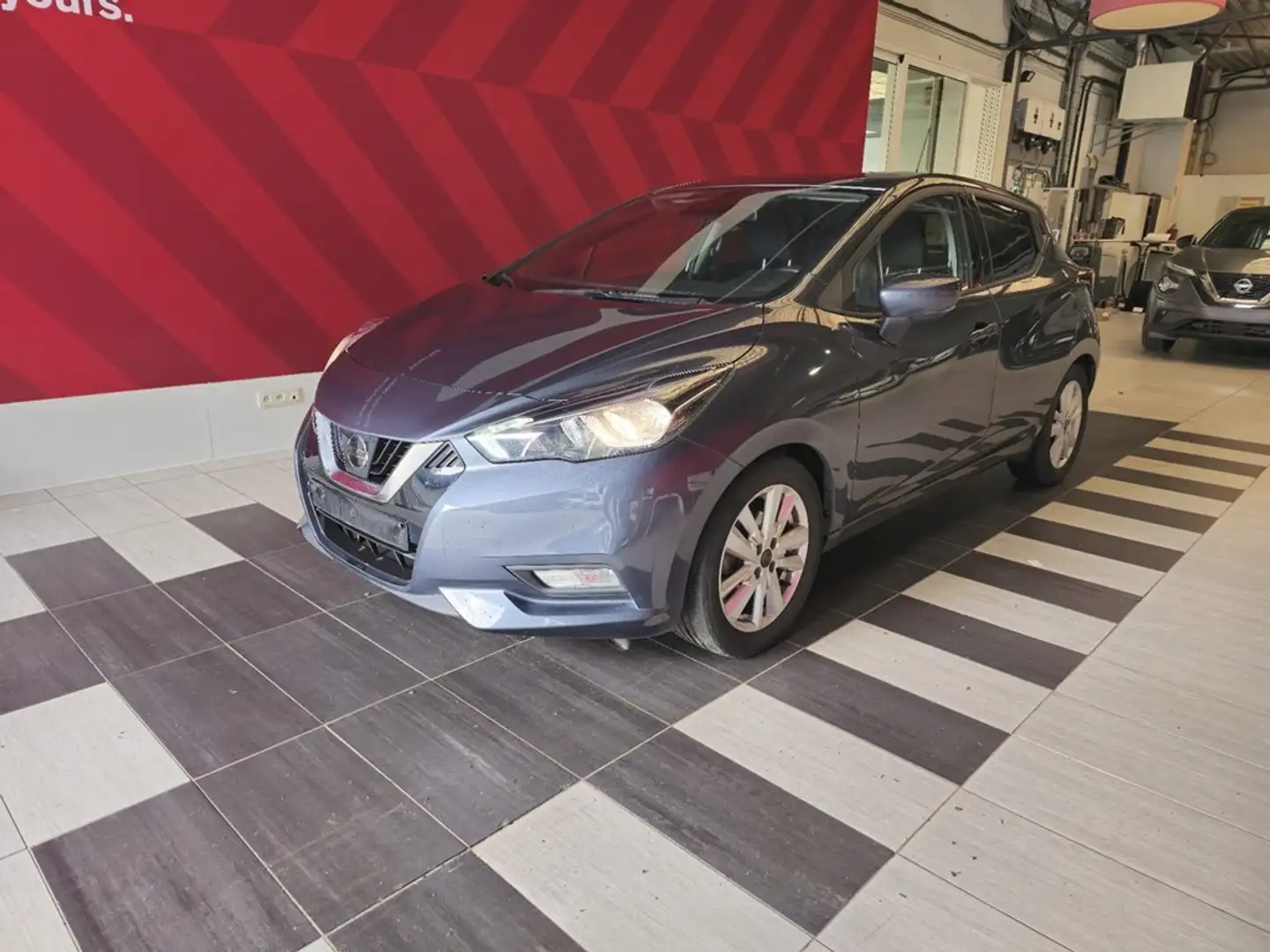 Nissan Micra N-Connecta+Cold pack+ Connect pack Gris - 1