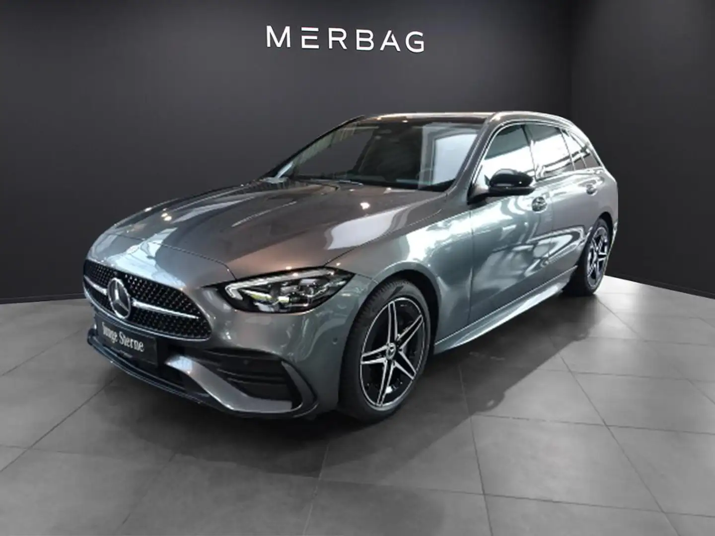 Mercedes-Benz C 220 T d *AMG Night Pano LED Totwinkel Memory Grau - 2