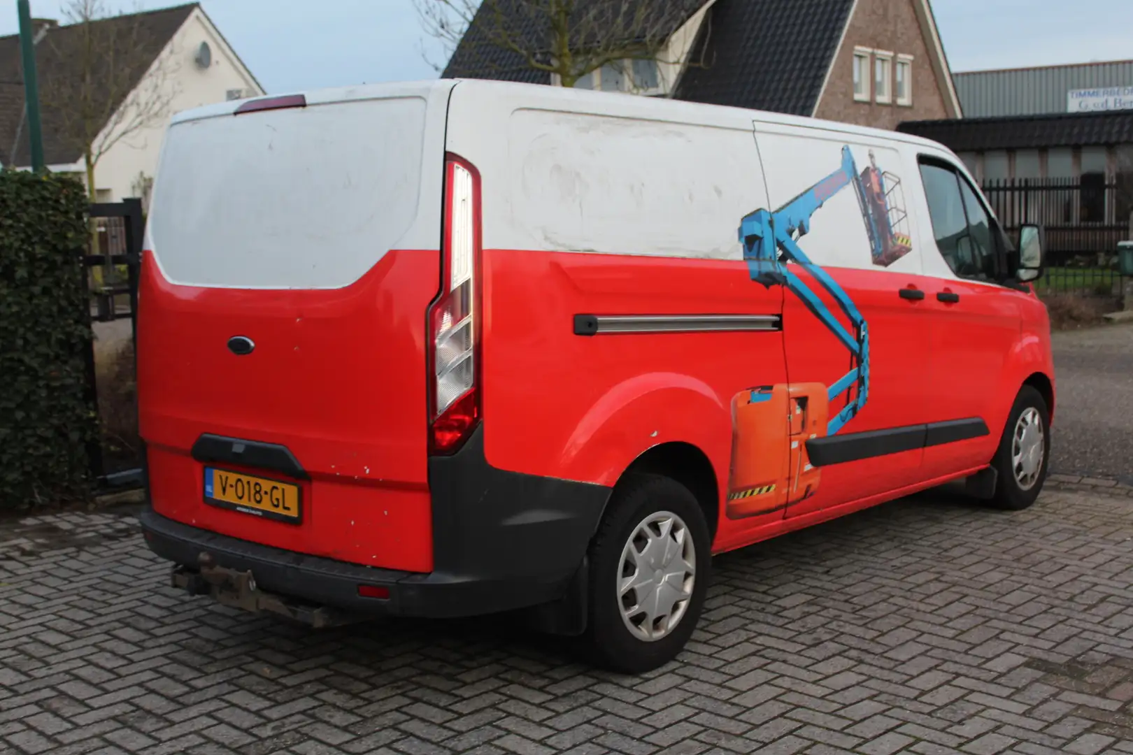 Ford Transit Custom 340 2.0 TDCI 130PK Euro6 Automaat L2H1 Trend ✓ air Weiß - 2