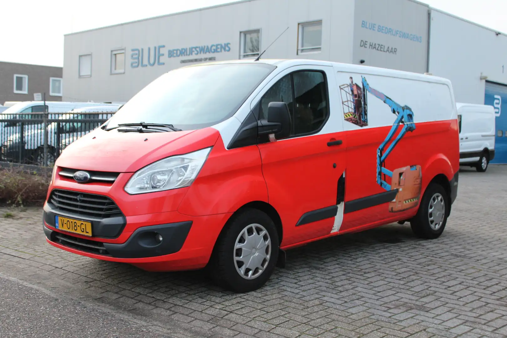 Ford Transit Custom 340 2.0 TDCI 130PK Euro6 Automaat L2H1 Trend ✓ air Weiß - 1
