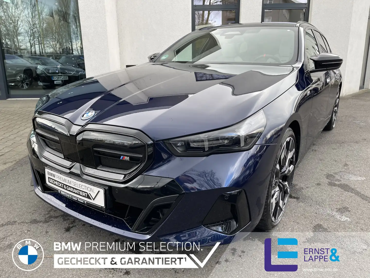 BMW i5 M60 xDrive M Sport Pro || Fin.ab0,49%  Autobahnass Modrá - 1