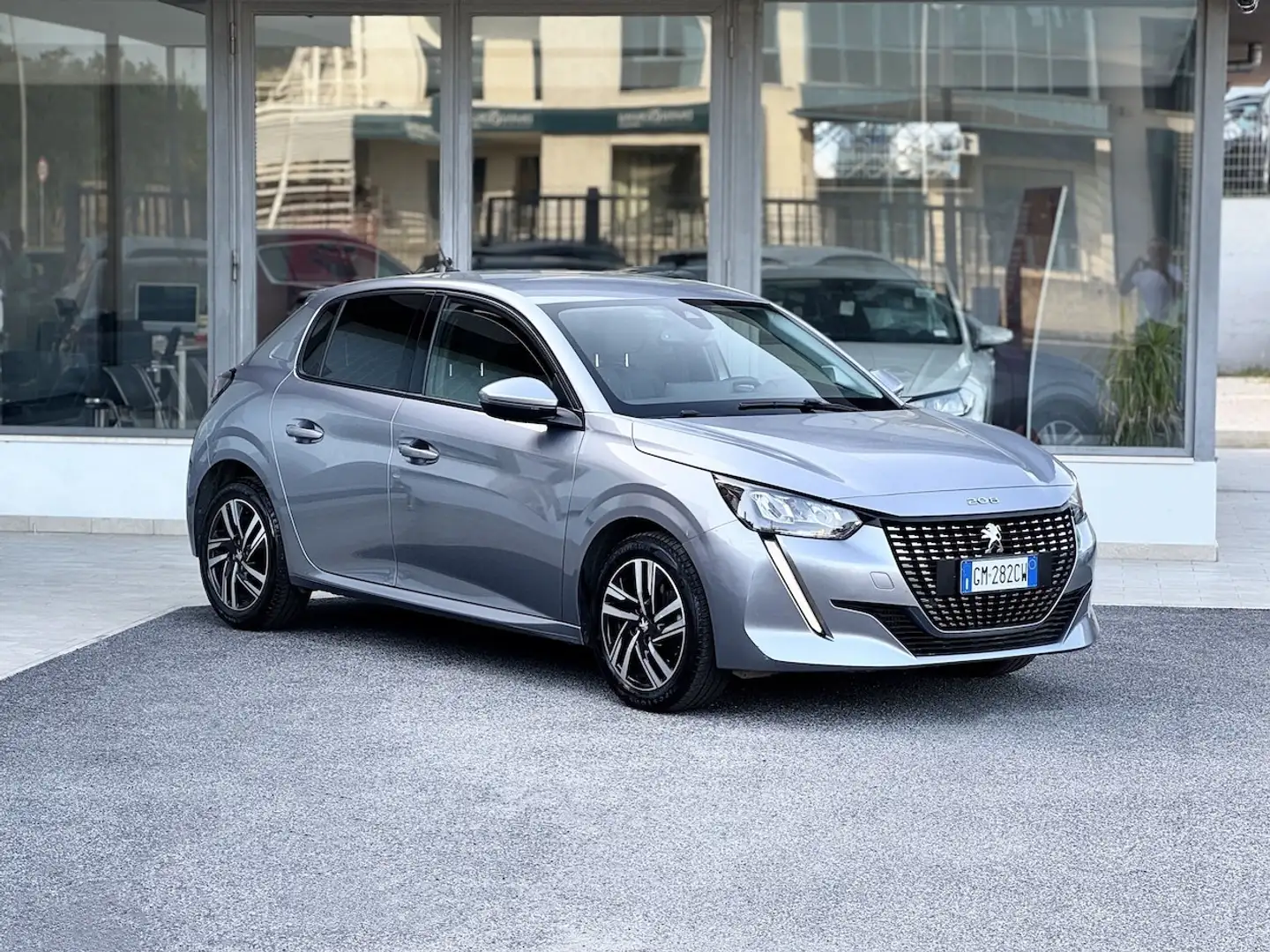 Peugeot 208 1.2 PureTech 100CV S&S Allure E6 - 2021 Argento - 1