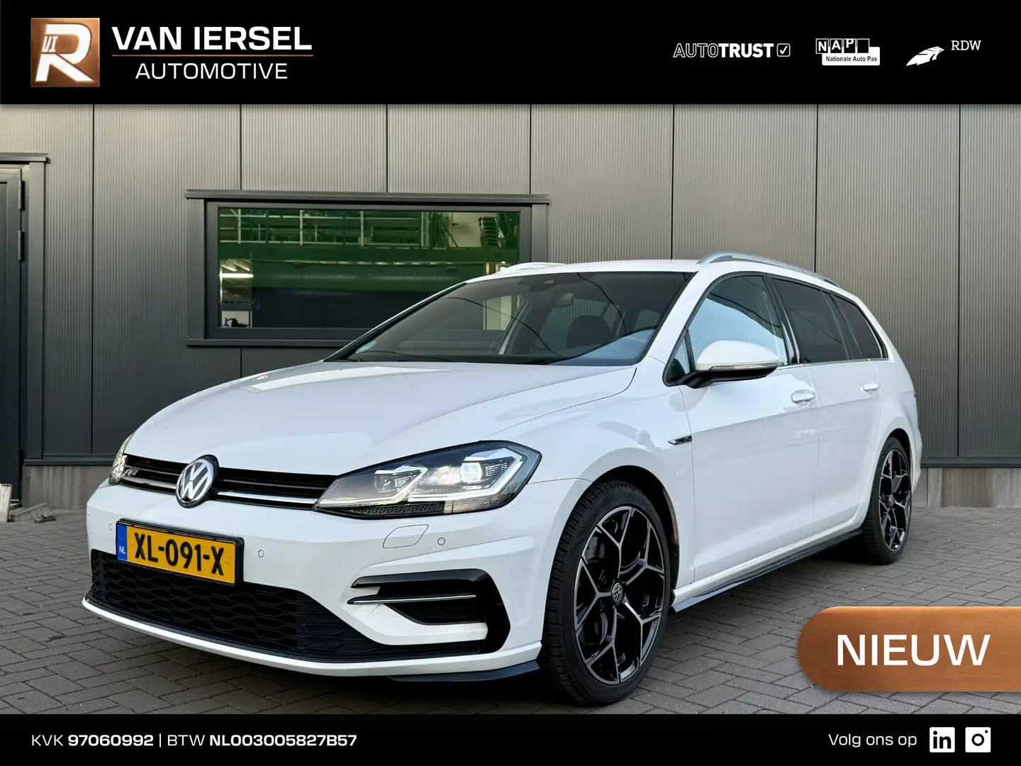 Volkswagen Golf Variant 1.5 TSI Highline Business R 150 PK DSG | R-line | Blanc - 1